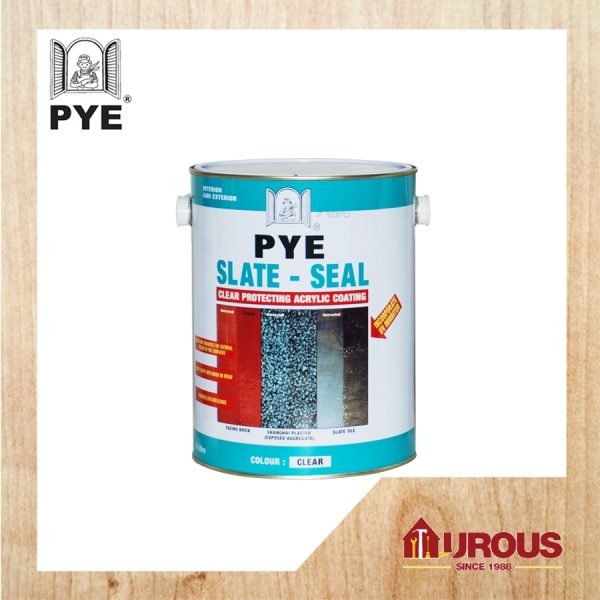 PYE SLATE SEAL (CLEAR) 5LITRE