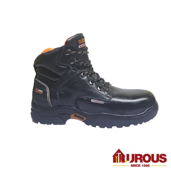 Tanker Safety Shoes Mid Cut 1603-2 Black Leather - Image 5