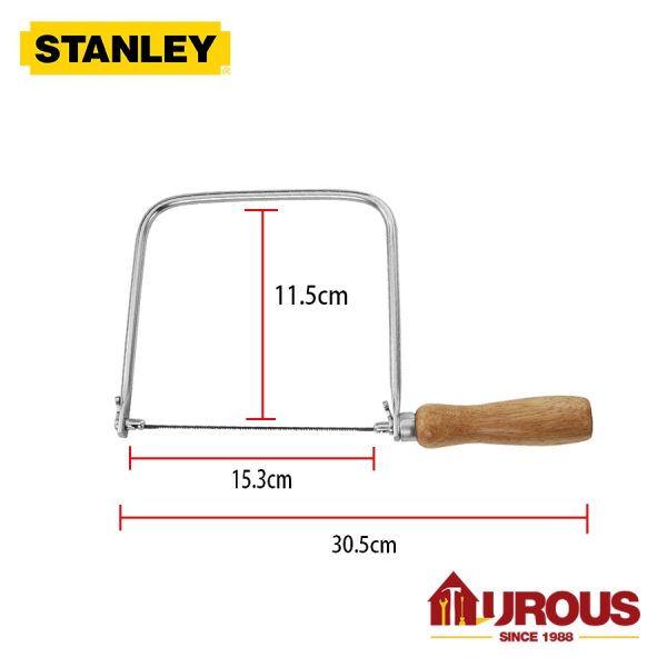 Stanley Deep Coping Saw 15-104A - Image 4