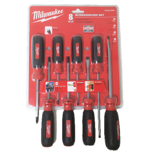 Milwaukee Screwdriver Set (8piece) 48-22-2008