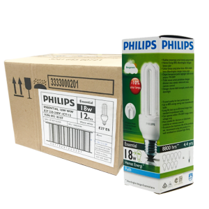 Philips Essential 18W E27 220-240V  Lighting Bulb-(1 piece)