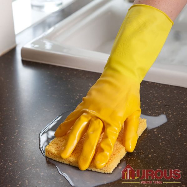 Scotch Brite Bathroom Gloves (Size M) - Image 2
