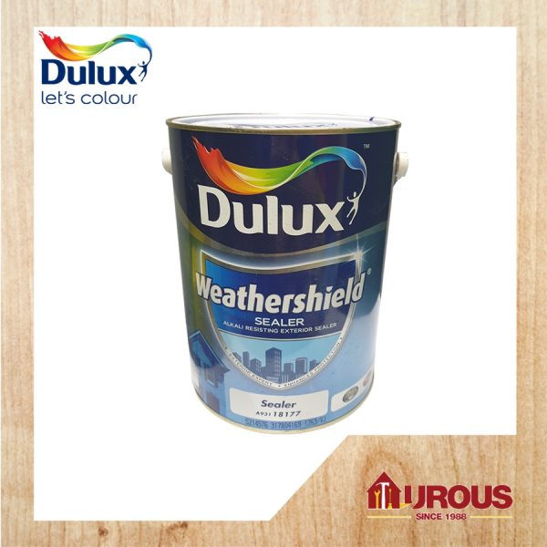 DULUX WEATHERSHIELD SEALER ALKALI RESISTANT 5 LITRE EXTERIOR WALL SEALER (A931-18177)