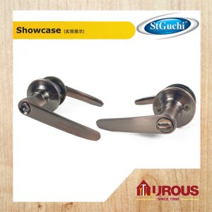 ST GUCHI KEYED EXTERIOR LOCK CYLINDRICAL LEVER SET TUBULAR LEVER (TL8900AC) - Image 5