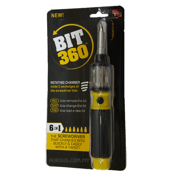 Bit 360 6 in 1 Multifunction Screw Driver Set BH-22-360 - Image 2