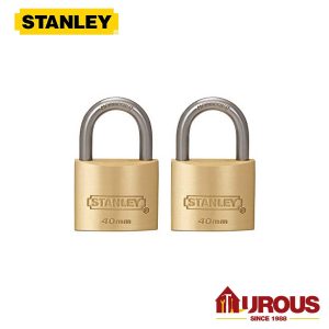 Stanley Key Alike Brass Padlock S827-408 S827-411