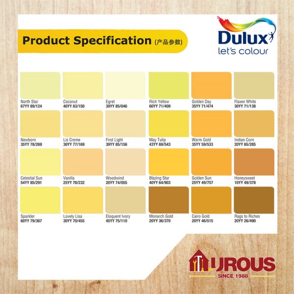 DULUX PENTALITE CLASSIC 1 LITRE(OTHERS COLOUR SERIES) - Image 6