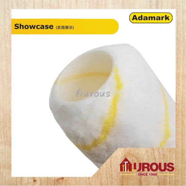 ADAMARK PAINT ROLLER REFILL APR745 YELLOW/WHITE 7'' ( 1 PIECE ) - Image 2