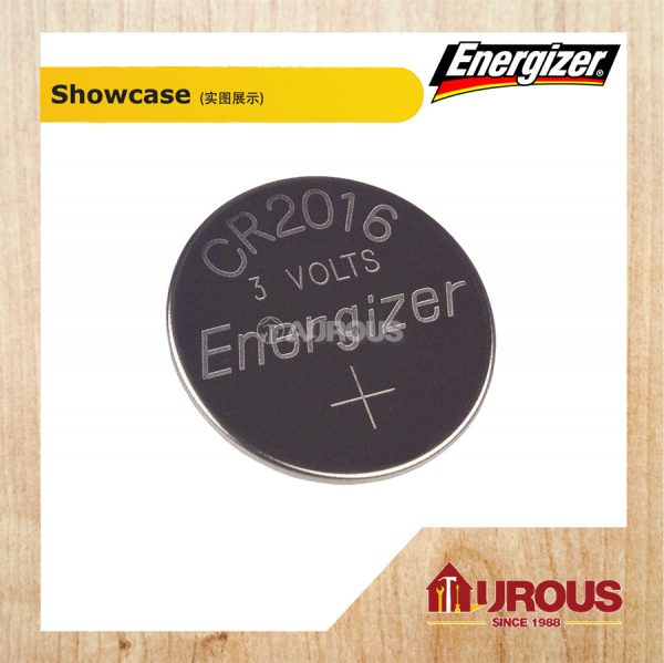 ENERGIZER MAX 3V LITHIUM  BATTERY CR2016 (ECR2016BS2) - Image 2