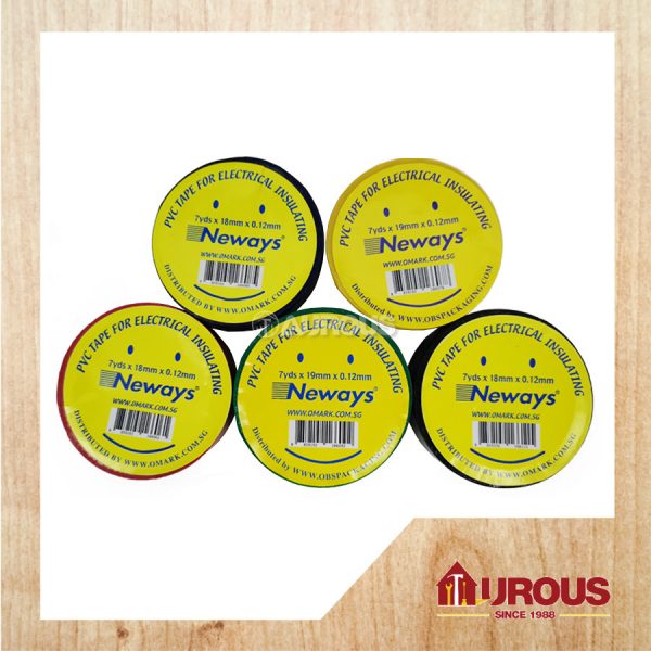 PVC WIRE TAPE 7YD X 19MM X 0.13MM