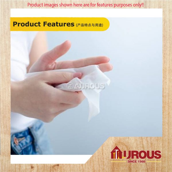 DR ED.CO HAND SANTIZER WIPES / WET TISSUE 75% ALCOHOL (1 PACK) - Image 6