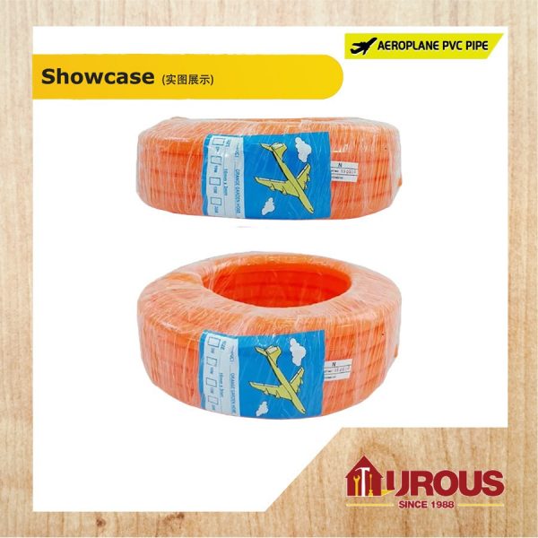 AEROPLANE PVC GARDEN HOSE ORANGE 16MM x 3.0MM x 30M - Image 2