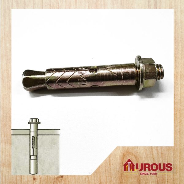 Sleeve anchor wall plug 8mm/10mm (one box)
