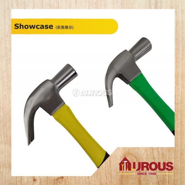 NICEMAN CLAW HAMMER WITH FIBRE HANDLE 27MM - Image 3
