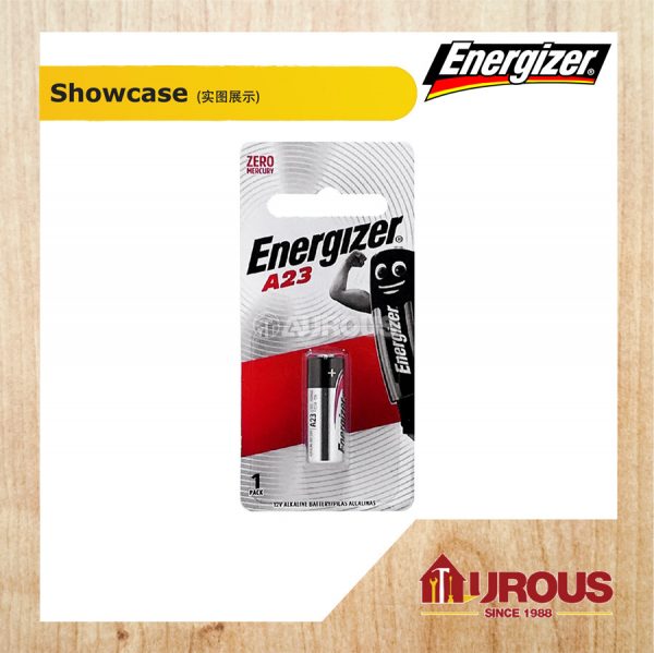ENERGIZER MAX BATTERY ''A23'' (A23BP1G) - Image 2