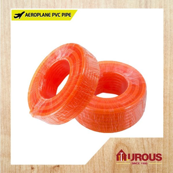 AEROPLANE PVC GARDEN HOSE ORANGE 16MM x 3.0MM x 30M