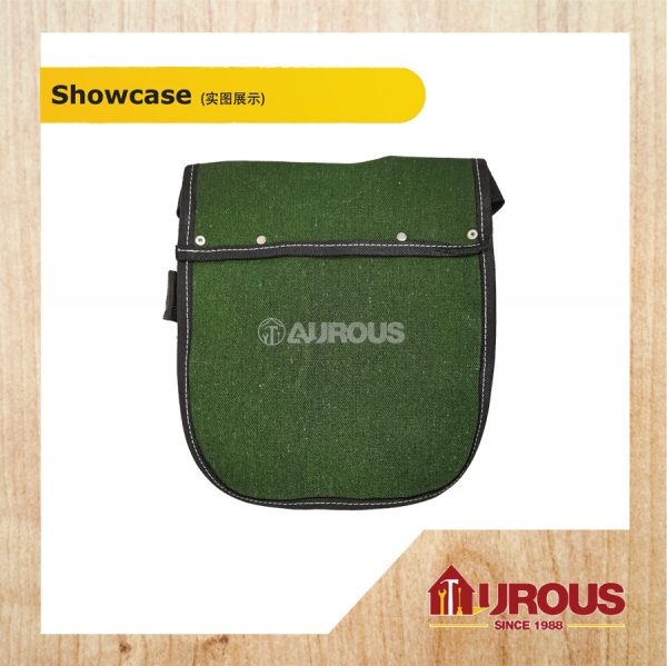 SHARK H/D NAIL BAG WITH CLIP (GREEN) - Image 4