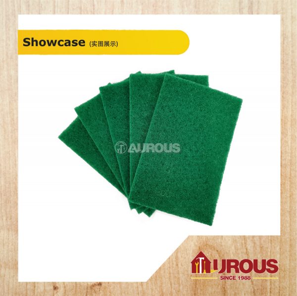 SCOURER GREEN PAD (5 PCS/PACK) - Image 2