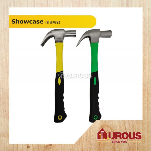 NICEMAN CLAW HAMMER WITH FIBRE HANDLE 27MM - Image 2