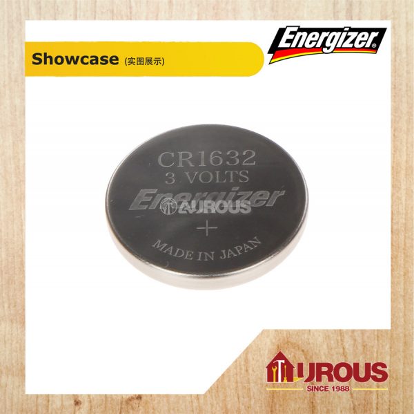 ENERGIZER MAX 3V LITHIUM  BATTERY CR1632 (3V E-CR1632) - Image 2