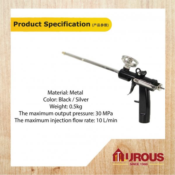 HEAVY DUTY PU FOAM SPRAY GUN  INSULATION PROFESSIONAL APPLICATOR - Image 7