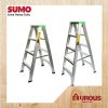 SUMO HEAVY DUTY HARDNESS ALUMINIUM DOUBLE SIDED LADDER / TANGGA LIPAT ( STEPS 4,5,6,7 )