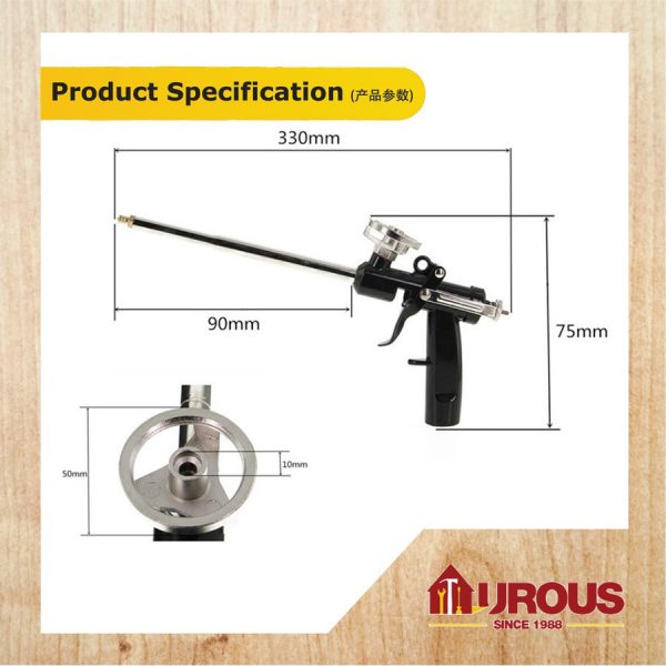HEAVY DUTY PU FOAM SPRAY GUN  INSULATION PROFESSIONAL APPLICATOR - Image 6
