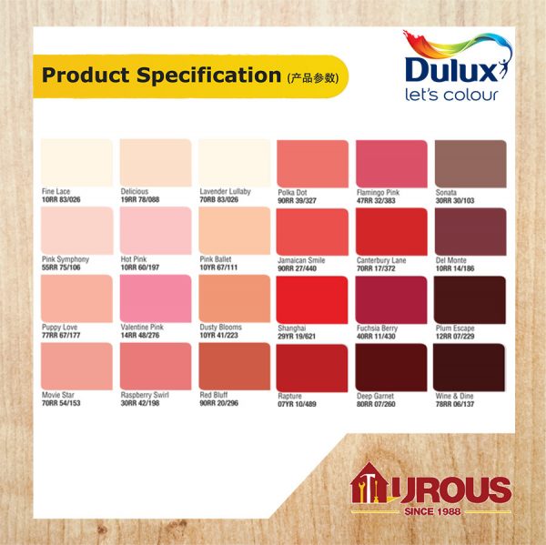 DULUX PENTALITE CLASSIC 1 LITRE(OTHERS COLOUR SERIES) - Image 5
