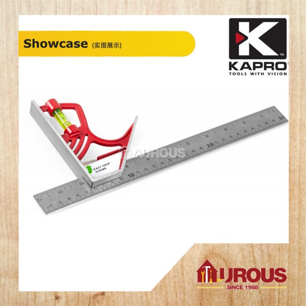 KAPRO SPIRIT LEVEL 325 MAGNETIC LOCK COMBINATION SQUARE - Image 3