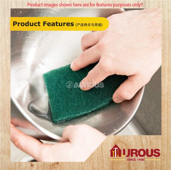 SCOURER GREEN PAD (5 PCS/PACK) - Image 7