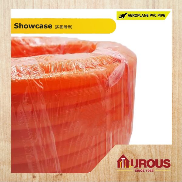 AEROPLANE PVC GARDEN HOSE ORANGE 16MM x 3.0MM x 30M - Image 3