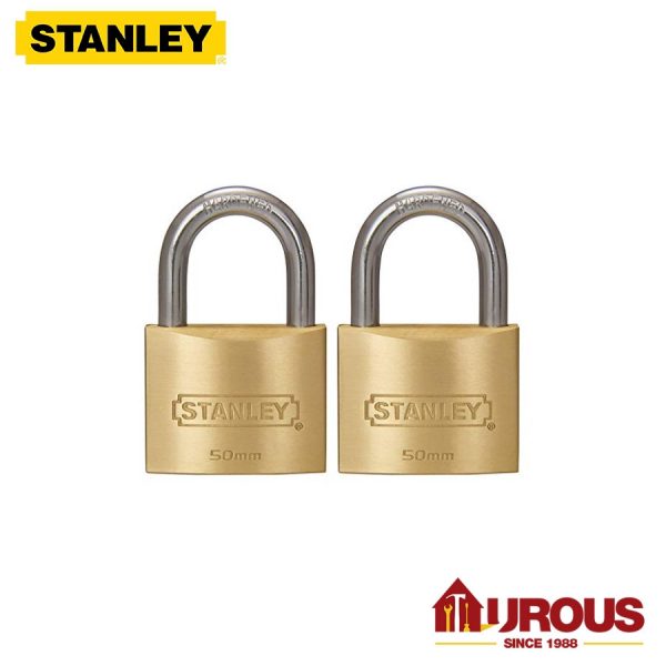 Stanley Key Alike Brass Padlock S827-408 S827-411 - Image 5