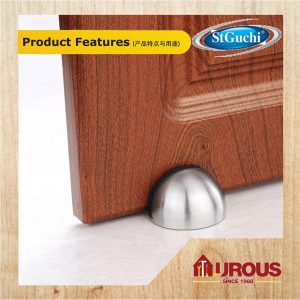 ST GUCHI S/STEEL DOME DOOR STOPPER (DOME) SGDS-04SN - Image 4