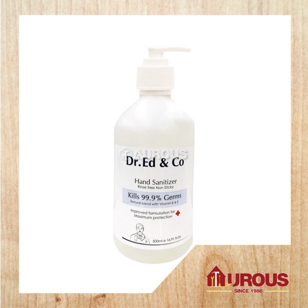 DR.ED & CO HAND SANITIZER 500ML PUMP GEL TYPE