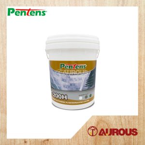 PENTENS PU WATERPROOFING COATING FLESEAL T-200H GREY/WHITE (4.5 KG)