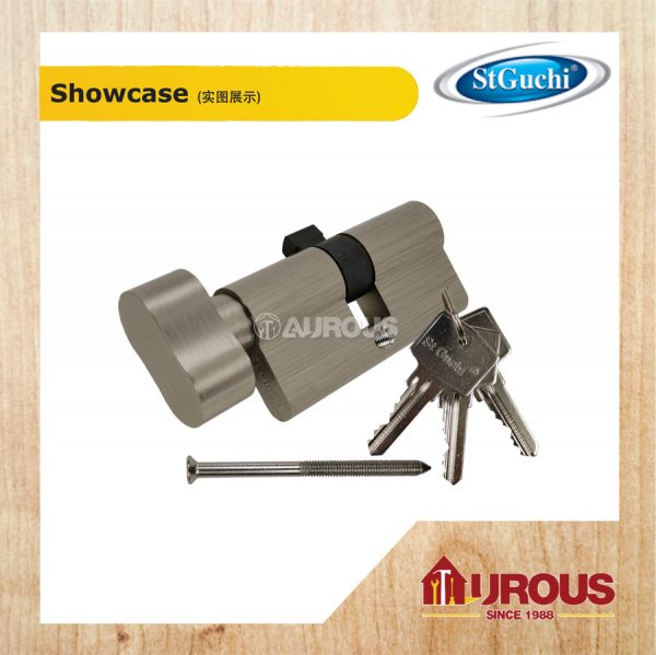 ST GUCHI EURO PROFILE CYLINDER SGEP-S3535/70MM , SGEP-S3030/60MM (SINGLE KEY & THUMBTURN) - Image 4