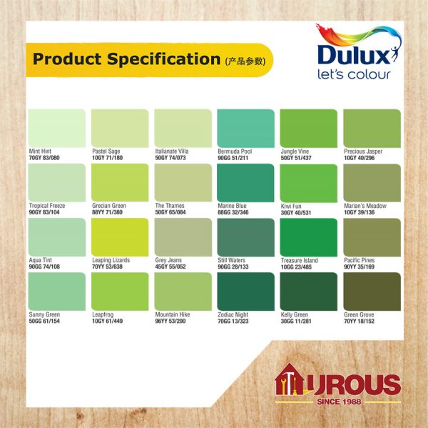 DULUX PENTALITE CLASSIC 1 LITRE(OTHERS COLOUR SERIES) - Image 3