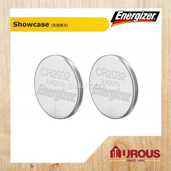 ENERGIZER MAX 3V LITHIUM  BATTERY CR2032 (ECR2032BS2) - Image 2