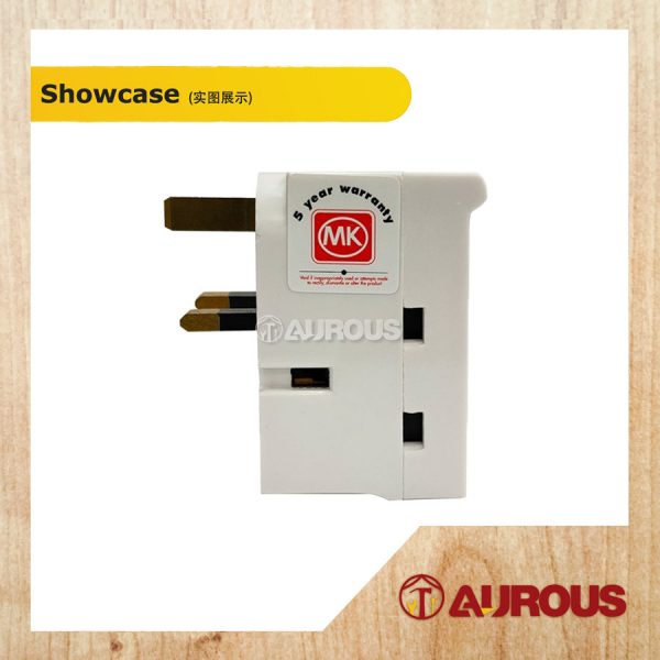 3 WAY 13A SOCKET ADAPTOR MK692 - Image 2
