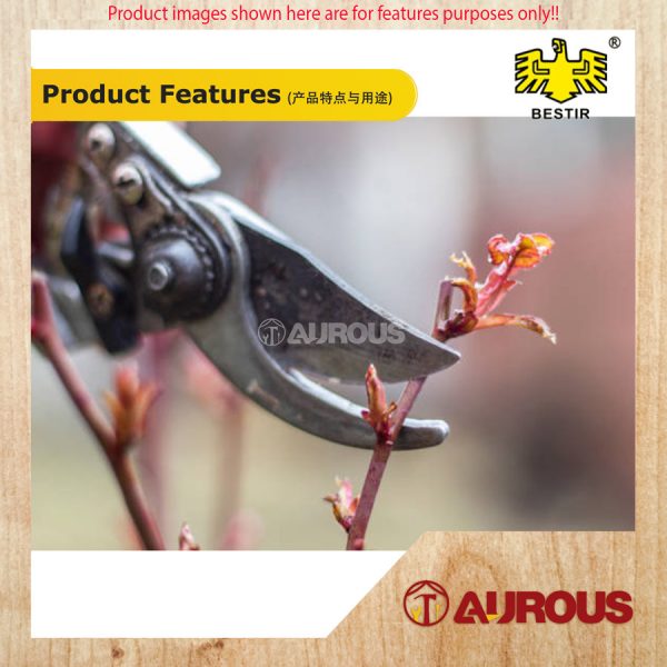 BESTIR FLOWER TWIG CLIPPERS 8" [BEND] 03307 - Image 9