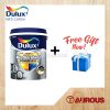 DULUX WEATHERSHIELD POWERFLEXX 18 LITRE BASE - A (WHITE 15538) *WITH FREE GIFT*