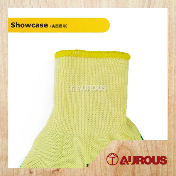 Safety Protective Latex Coated Cotton Hand Glove Pvc Grip Palm(Colour randomly) - Image 6