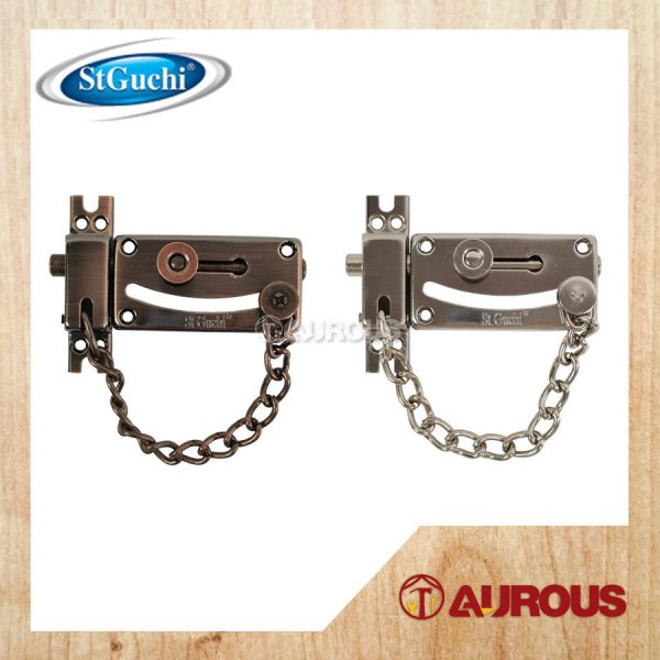 ST GUCHI STEEL DOOR CHAIN & BOLT (SGDG-216SN / SGDG-219AC)