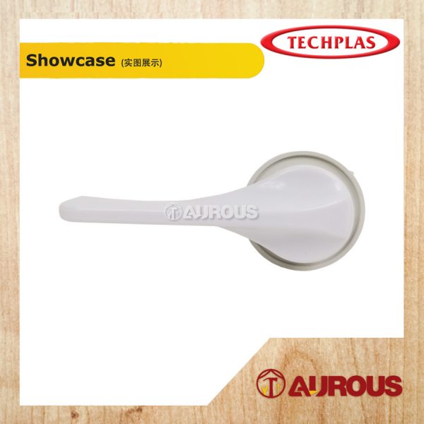 TECHPLAS 1003 LOW LEVEL CISTERN PLASTIC FLUSH HANDLE C/W PLASTIC ROD - Image 3