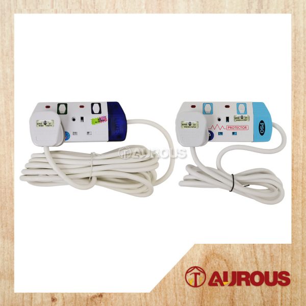 EXTENSION SOCKET C/W PLUG TOP 2/3/4/5 GANG (2, 5 METER)
