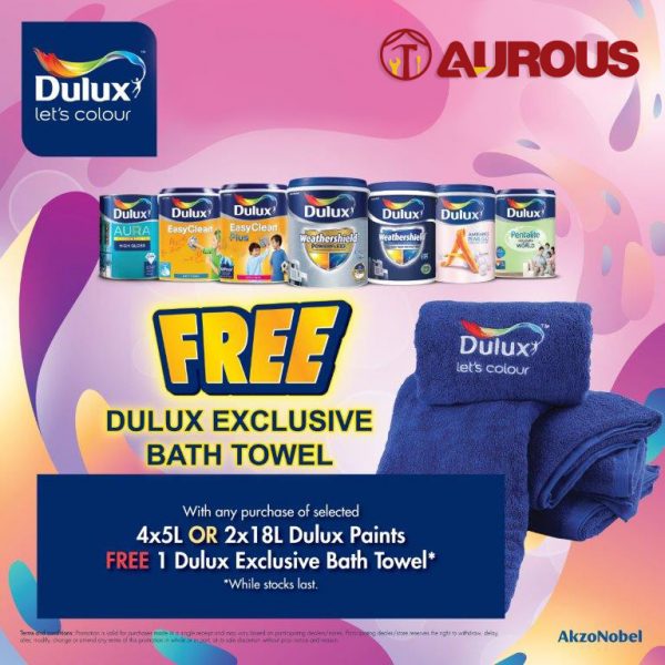 DULUX WEATHERSHIELD 18 LITRE BASE - A (WHITE 15004) *WITH FREE GIFT* - Image 6