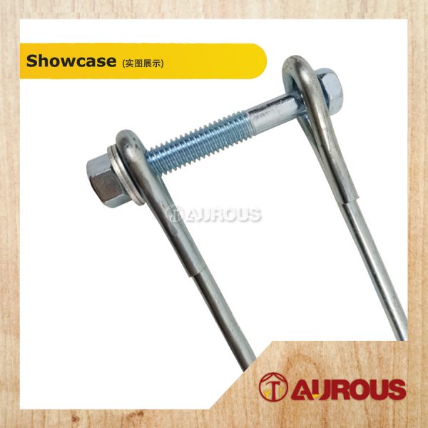 FAN HOOK C/W BOLT & NUT HANG ON WOOD (2" x 4"  , 2" x 6"  , 3" x 5") - Image 2