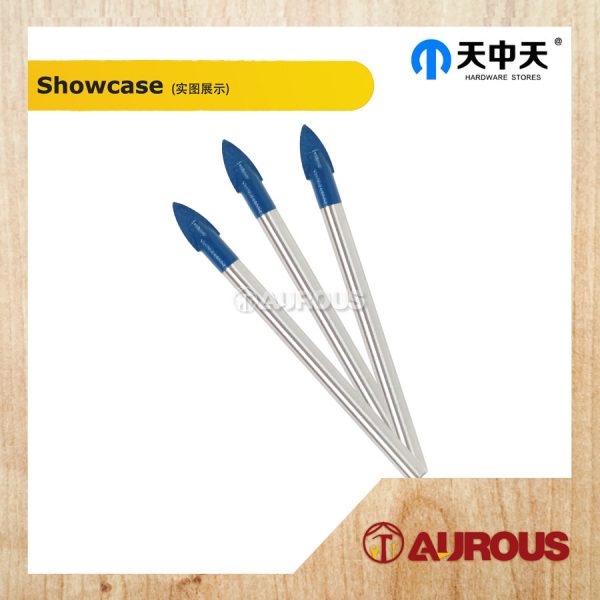 Zhong Tian Glass & Tile Drill Bit 6mm (10pcs) - Blue - Image 3