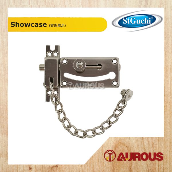 ST GUCHI STEEL DOOR CHAIN & BOLT (SGDG-216SN / SGDG-219AC) - Image 2