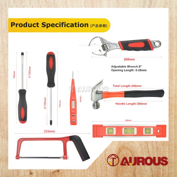 XIANG MING PREMIUM PACKAGE 110PCS MULTI-USE HAND CARRY TOOL KIT SET - Image 5
